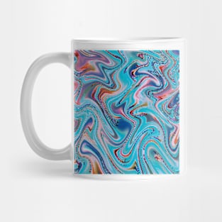 Turquoise waves Mug